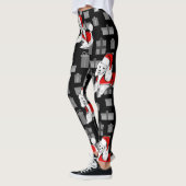 xmas santa claus poodle leggings (Links)