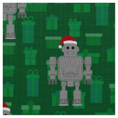 xmas santa clubrobot stoff (Nahaufnahme)