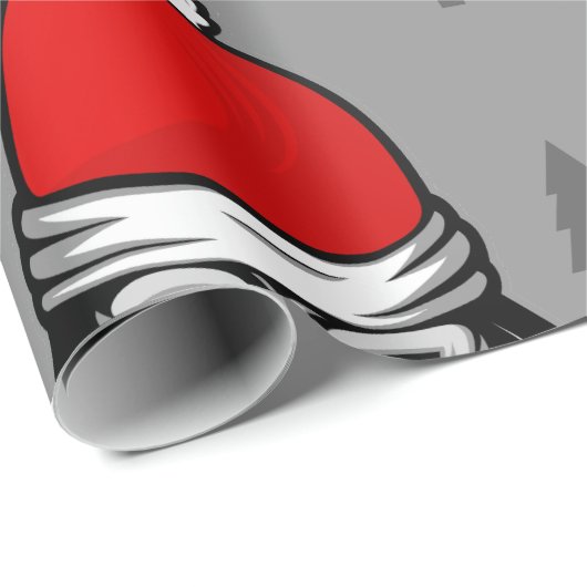 xmas santa clus gorilla geschenkpapier (Rolleneckpunkt)