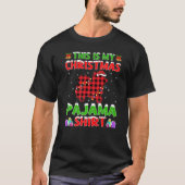 Xmas Santa Dies ist mein Papillon Weihnachten Paja T-Shirt (Vorderseite)