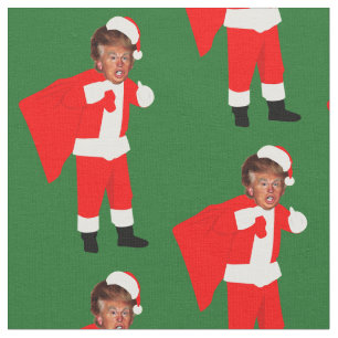 xmas santa donald trump stoff