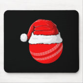 Xmas Santa Hat Christmas Cricket  Mousepad (Vorne)