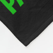 Xmas Santa Hat Reindeer Antelope Christmas Pajama Fleecedecke (Ecke)