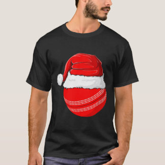 Xmas Santa Hut Weihnachten Cricket  T-Shirt