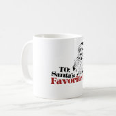 XMAS Santas Favorite HO Kaffeetasse (Vorderseite Links)