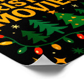 Xmas Shirts, Most Likely To Watch All The Christma Poster (Ecke)