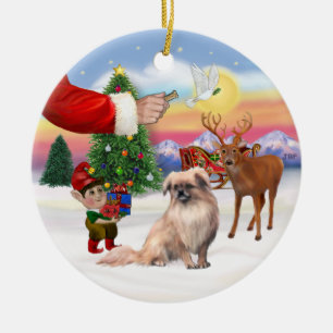 Xmas Signs - Tibetisches Spanisch Keramik Ornament