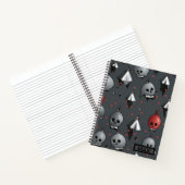 Xmas Skull-Notebook Notizblock (Innenseite)