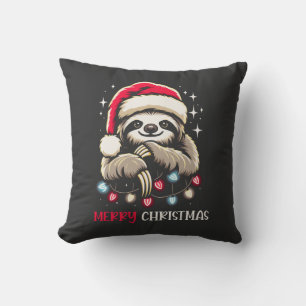 Xmas Sloth Festive Kissen