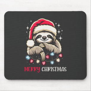 Xmas Sloth Festive Mousepad