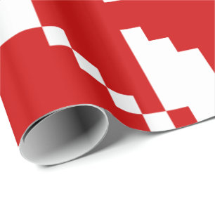 Xmas Snowflake Weihnachtsmuster Geschenkpapier