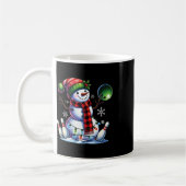 Xmas Snowman Bowling Ll und Button Weihnachten Kaffeetasse (Links)
