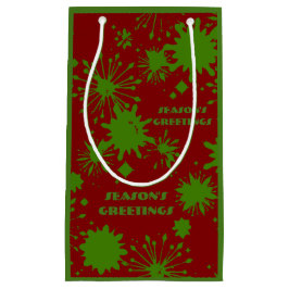 Xmas Splash Geschenktasche Kleine Geschenktüte