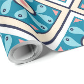 Xmas Square 30"x30" Wrapping Paper Geschenkpapier (Rolleneckpunkt)