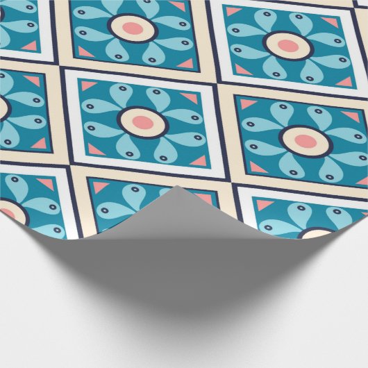 Xmas Square 30"x6"Wrapping Paper Geschenkpapier (Ecke)