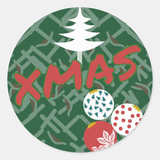 Xmas sticker (Vorderseite)