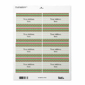 Xmas Stricken nahtloses Muster 2 + Ihre Ideen (Vorne)
