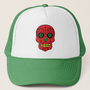 Xmas Sugar Skulls Truckerkappe