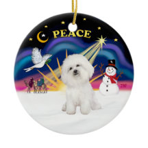 Xmas Sunrise - Bichon Frise 4