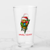 Xmas Teddy Bear Glas (Vorderseite)