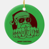 Xmas Time Ceramic Ornament (Hinten)