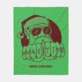Xmas Time Fleece Blanket (Vorderseite)