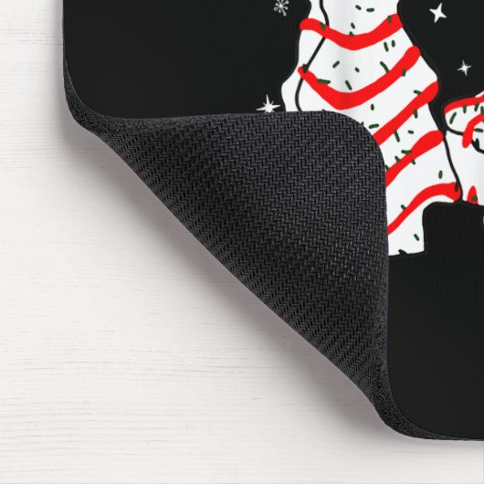Xmas Tis' The Season Christmas Tree Cakes Debbie B Mousepad (Ecke)