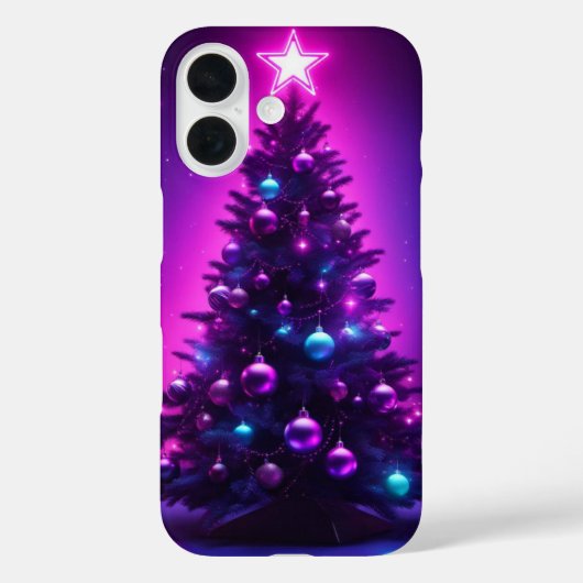 Xmas tree Case-Mate iPhone hülle (Rückseite)