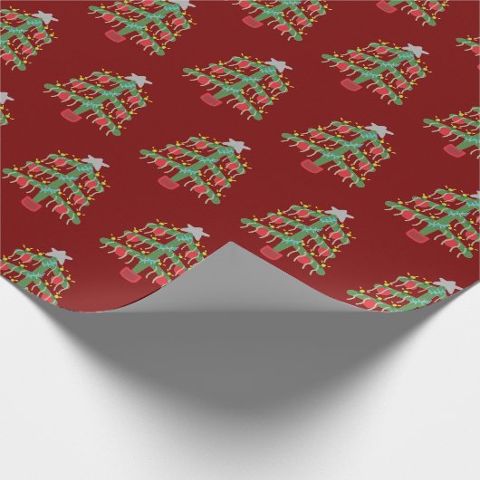 Xmas Tree Geschenkpapier (Ecke)