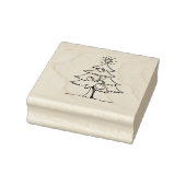 Xmas Tree Gummistempel (Stempel)