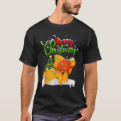 Xmas Tree Lighting Weihnachtsmannmütze Goldfish We T-Shirt (Vorderseite)