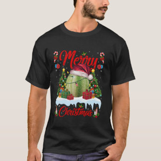 Xmas Tree Lighting Weihnachtsmannmütze Melon Chris T-Shirt