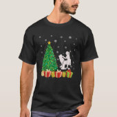 Xmas Tree Lighting Weihnachtsmannmütze Zahnassiste T-Shirt (Vorderseite)