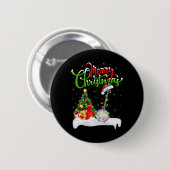 Xmas Tree Lights Weihnachtsmannmütze Musical Banjo Button (Vorne & Hinten)