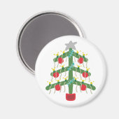 Xmas Tree Magnet (Vorderseite/Rückseite)