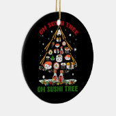 Xmas Tree Oh Sushi Weihnachtsbaum Japanisches Esse Keramik Ornament (Rechts)