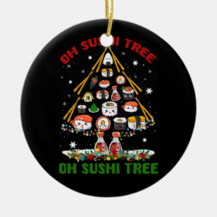 Xmas Tree Oh Sushi Weihnachtsbaum Japanisches Esse Keramik Ornament