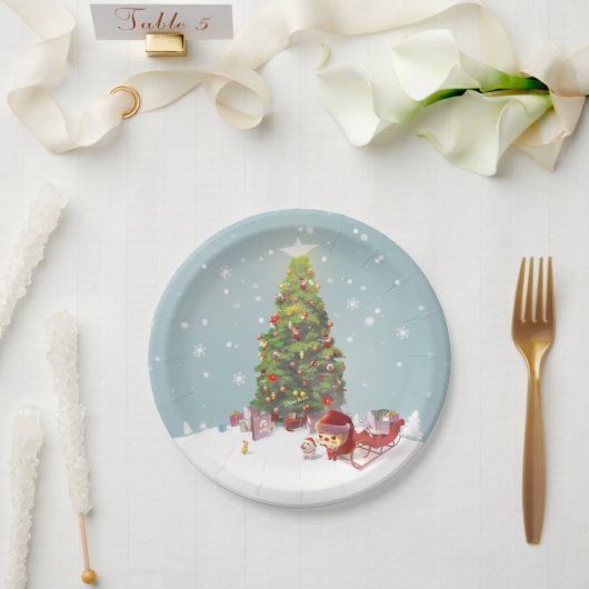 Xmas Tree Pappteller (Hochzeit)