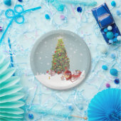 Xmas Tree Pappteller (Party)