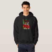 Xmas Tree Red Truck Lighting Boston Terrier Dog Ch Hoodie (Vorne ganz)