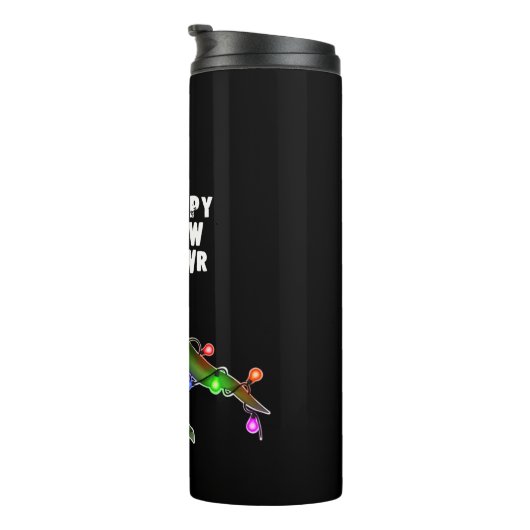 Xmas Tree Rex Thermosbecher (Nach rechts gedreht)