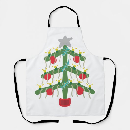 Xmas Tree Schürze (Vorderseite)