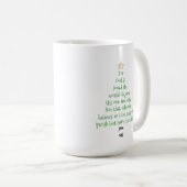 Xmas Tree Scripture Verse (John 3:16) Kaffeetasse (VorderseiteRechts)