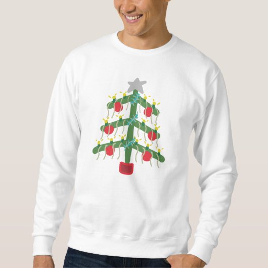 Xmas Tree Sweatshirt (Vorderseite)