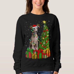 Xmas Tree Weihnachtsmannmütze Italienischer Grauhu Sweatshirt
