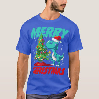 Xmas Trex Dinosaur Frohe Weihnachten 1 T-Shirt