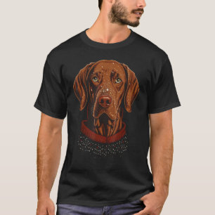 Xmas Vizsla Santa zu Weihnachten Vizsla 1 T-Shirt