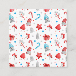 Xmas Wall Decor Ideen Quadratische Visitenkarte