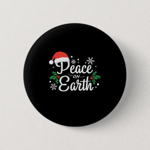 Xmas Weltfrieden Button