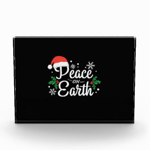 Xmas Weltfrieden Fotoblock